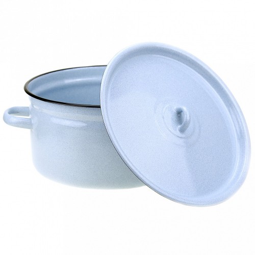 Кастрюля эм. 5,5л цил. без деколи